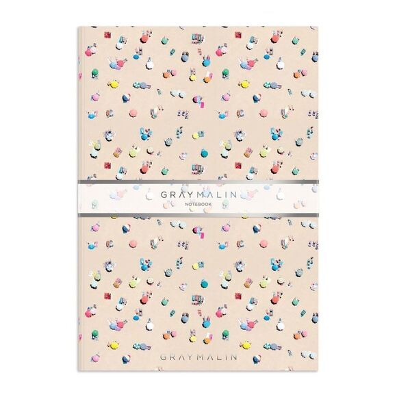 NEW Gray Malin The Beach A5 Notebook Journal Aerial Photo Umbrellas 136 pages - Picture 2 of 10